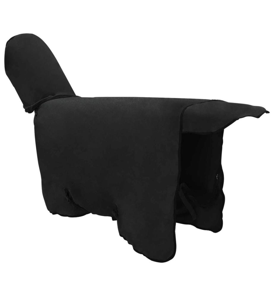 Pferdedecke Schwarz Polyester
