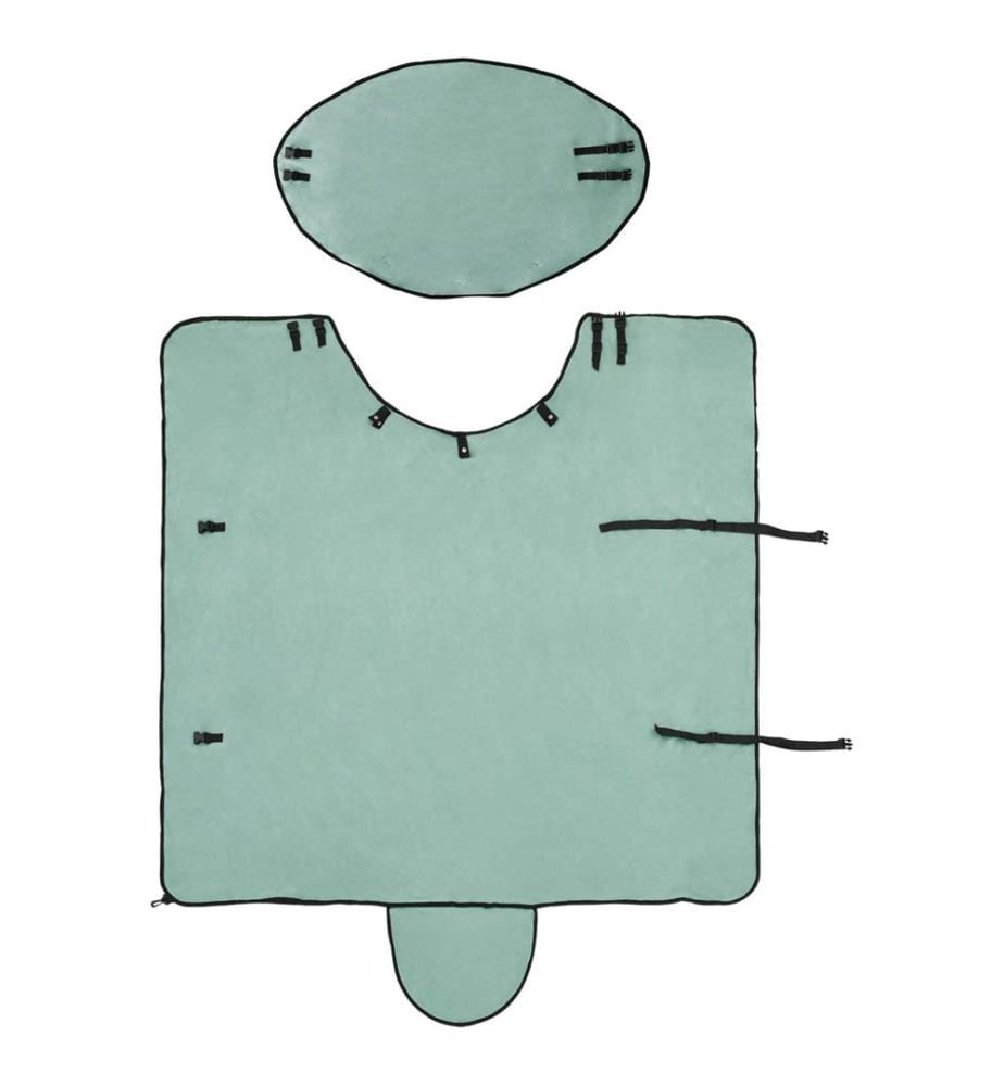 Couverture Équine Vert spécial Polyester
