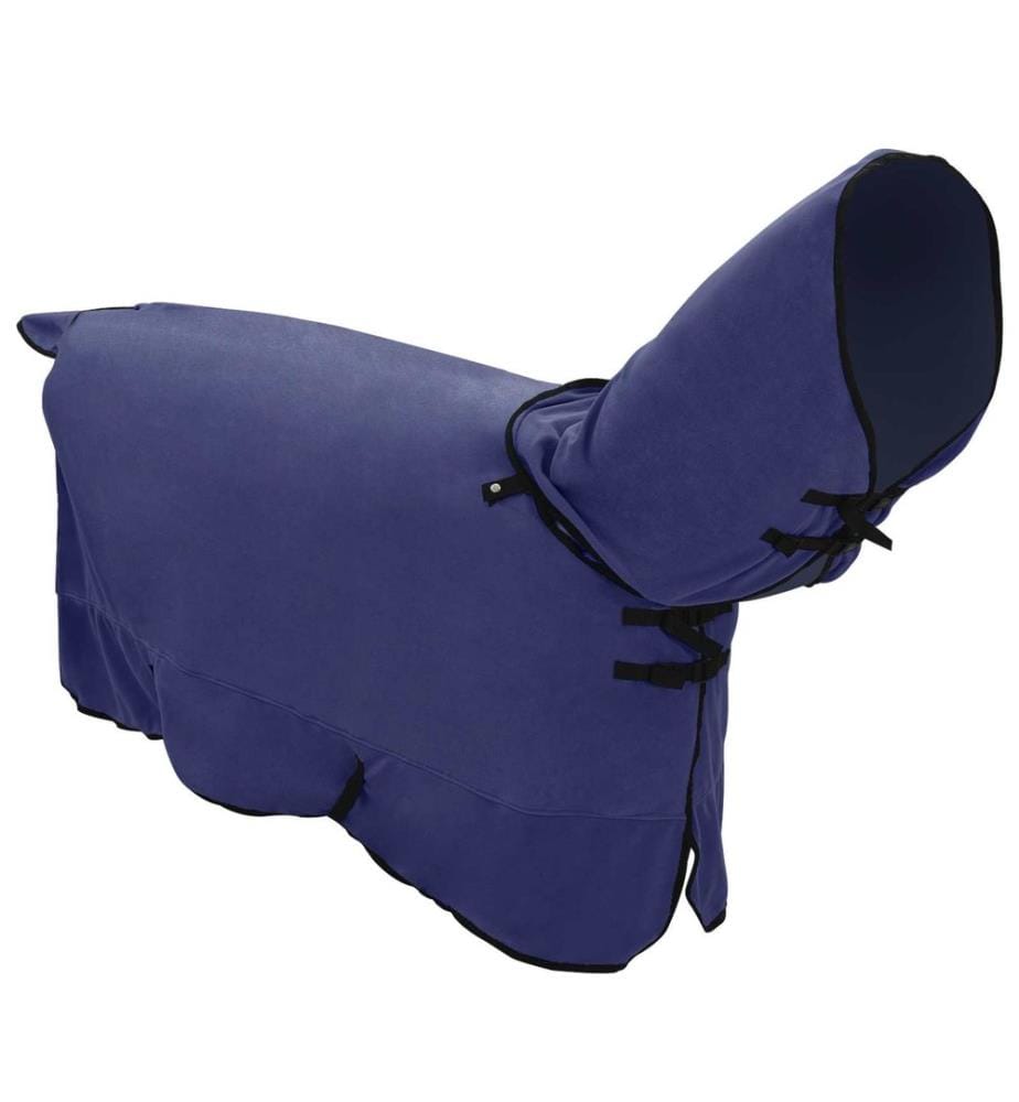 Couverture Équine Bleu marine Polyester