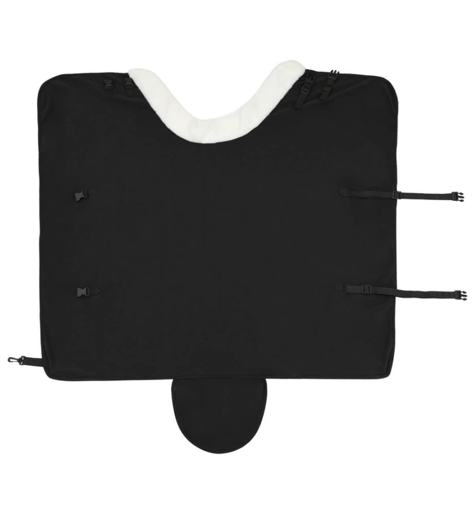 Pferdedecke Schwarz 105 cm Polarfleece