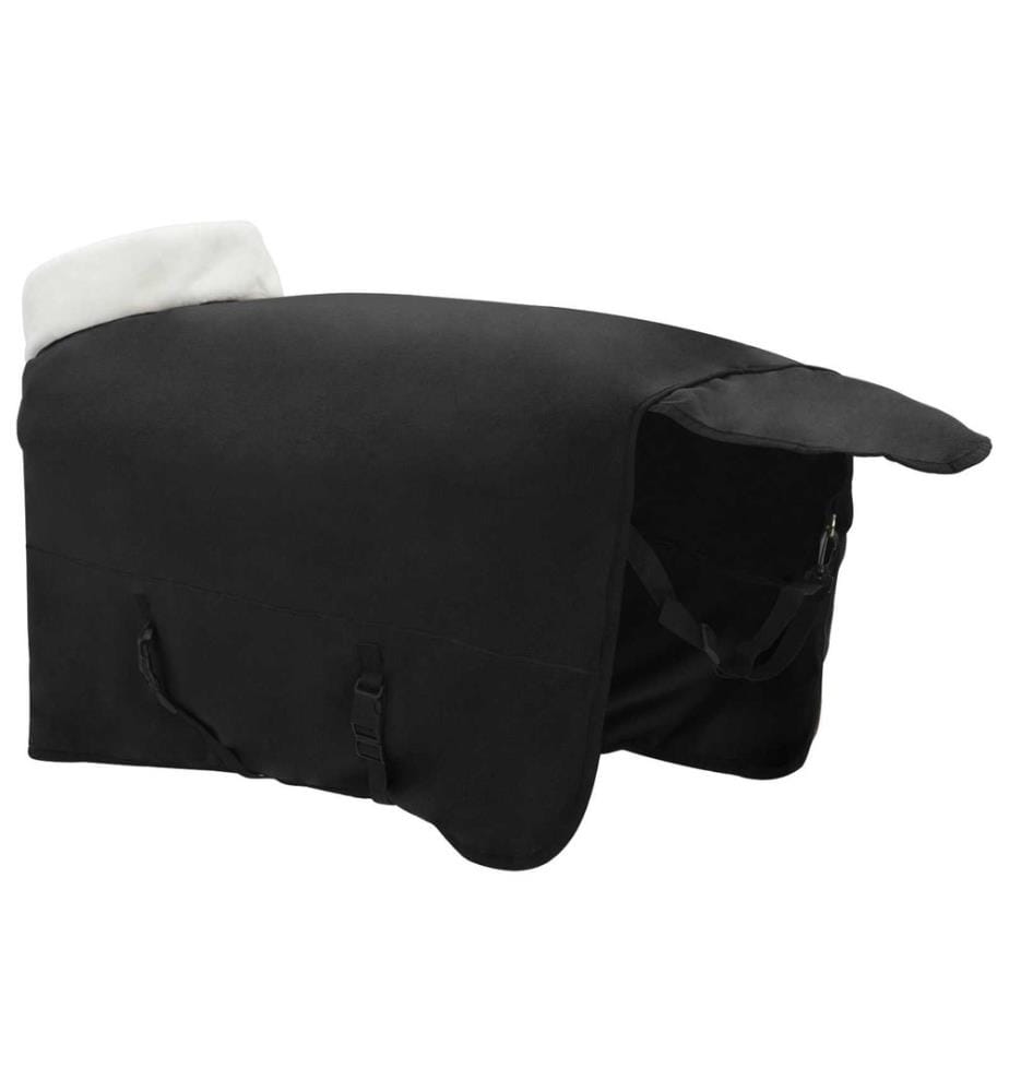 Pferdedecke Schwarz 135 cm Polarfleece