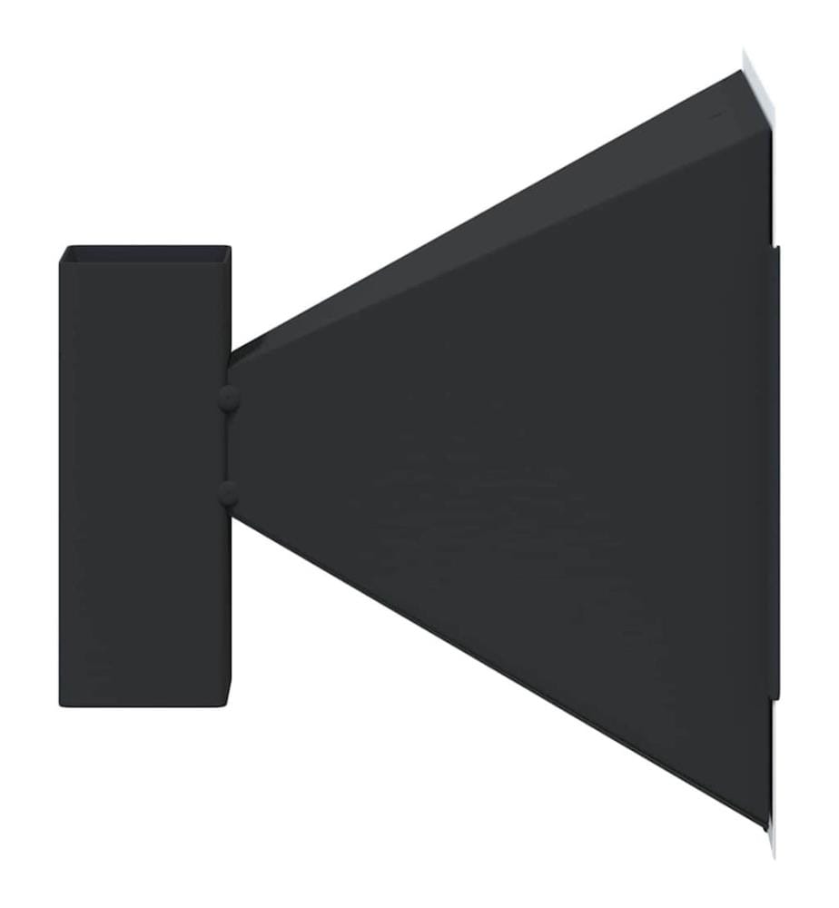 Attrape-plombs Noir 17.5 x 17.5 x 17 cm Acier