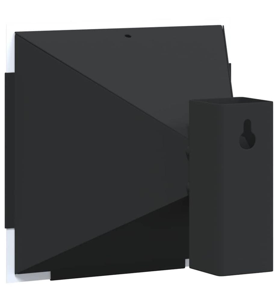 Attrape-plombs Noir 17.5 x 17.5 x 17 cm Acier