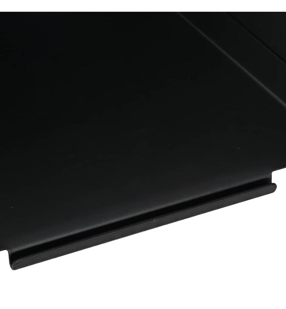 Attrape-plombs Noir 17.5 x 17.5 x 17 cm Acier