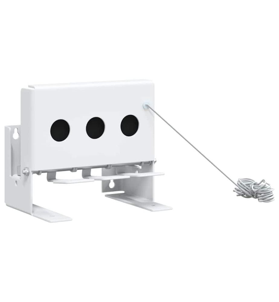 Cible Knockdown Biathlon Blanc 18 x 14,5 x 16 cm Acier