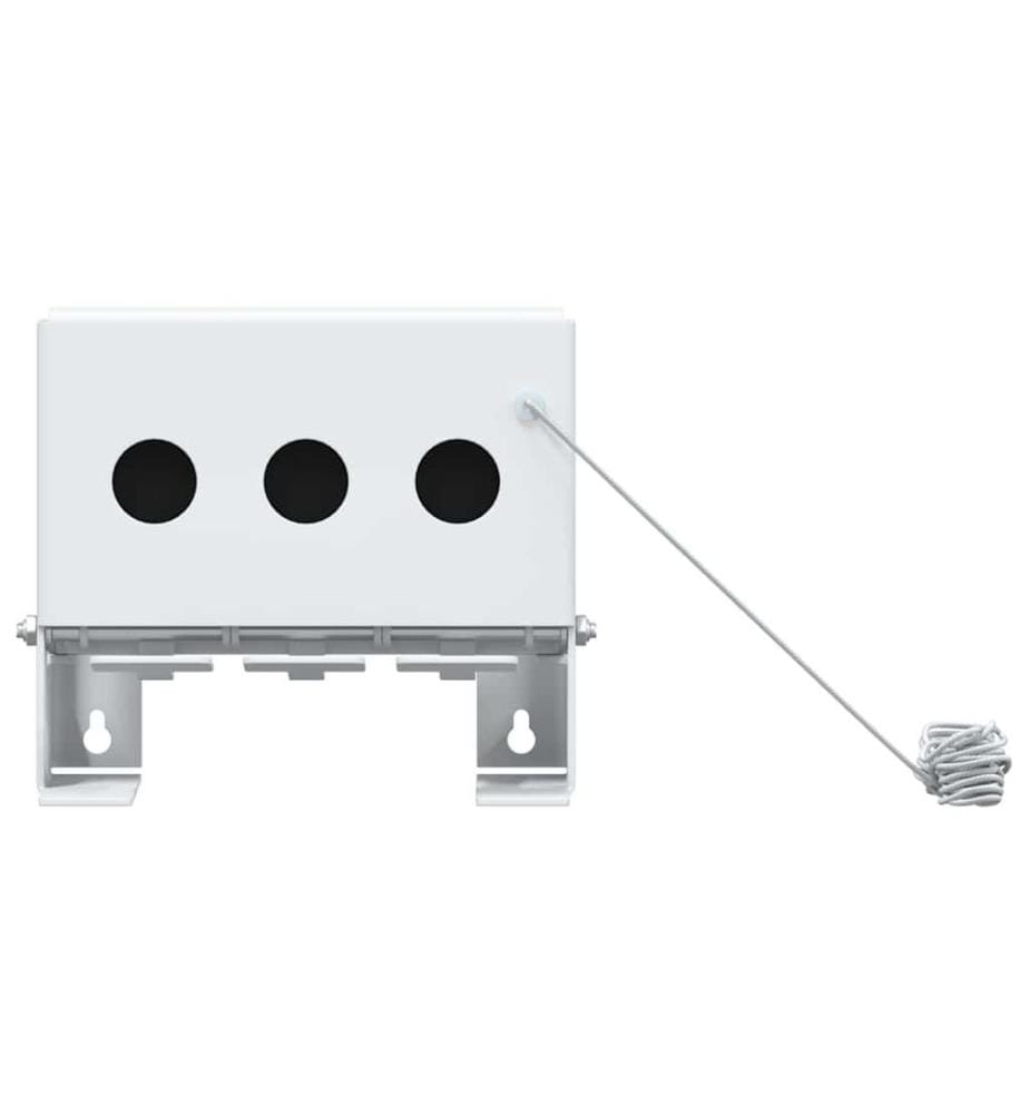 Cible Knockdown Biathlon Blanc 18 x 14,5 x 16 cm Acier