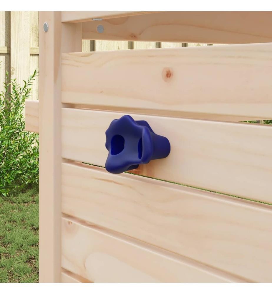 Klettergriff 12 pcs Blau 100 x 67 x 43 mm PP