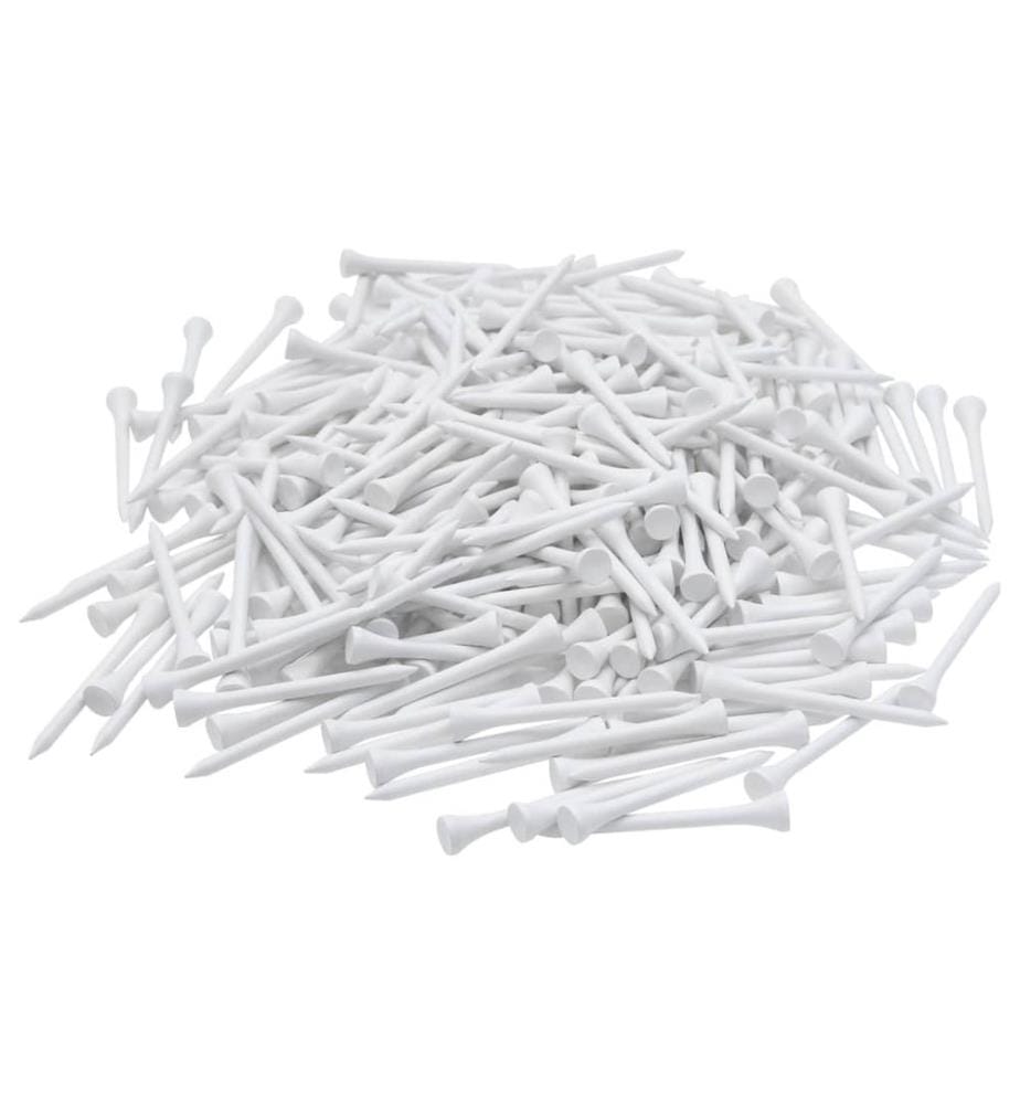 Tee de golf 1000 pcs blanc 83 mm bambou