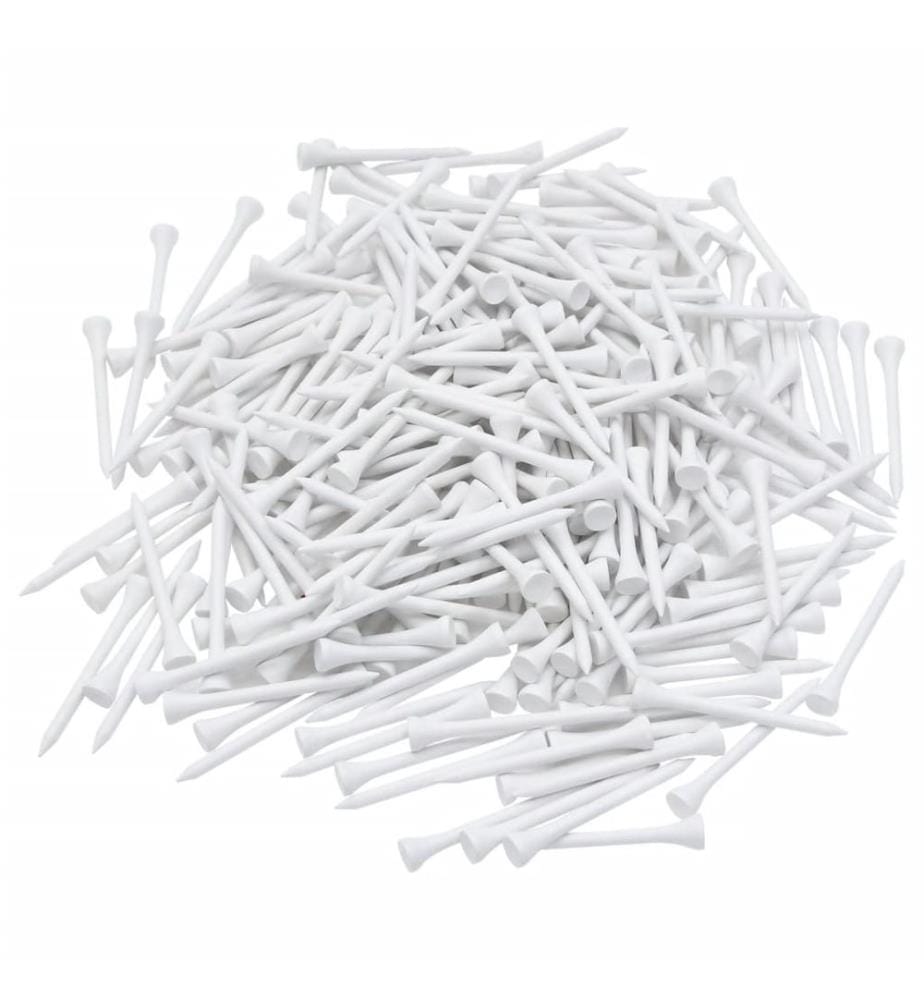 Tee de golf 1000 pcs blanc 83 mm bambou