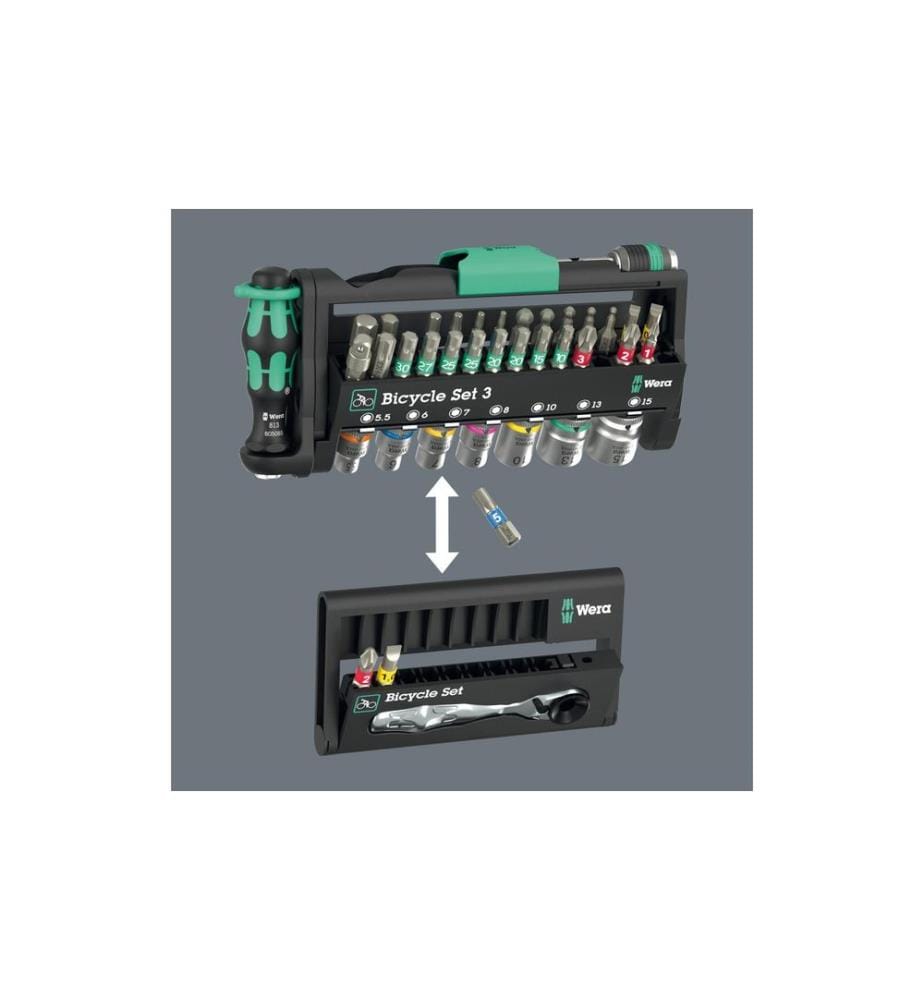 WERA - Kits d'outils Bicycle Set 3, 41 pièces