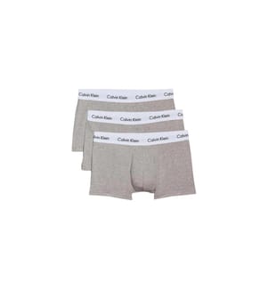 Calvin Klein Wäsche - 3P Low Rise Trunk Gris, M