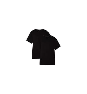 Calvin Klein Wäsche - T-shirt 2P S/S Crew Neck Noir, M
