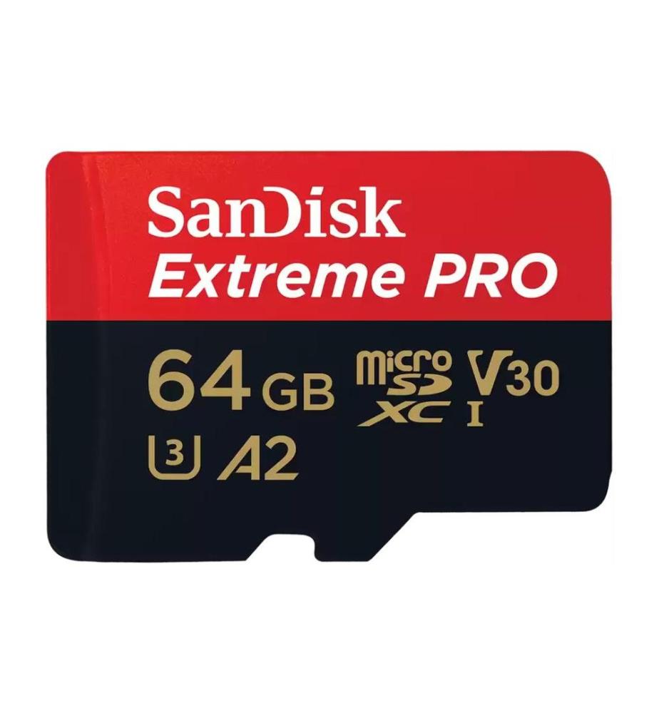 SANDISK - microSDXC-Karte Extreme PRO 64 GB