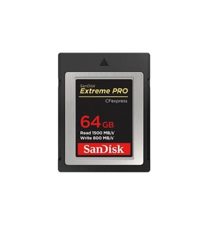 SANDISK - Carte CFexpress Extreme Pro Type B 64 GB