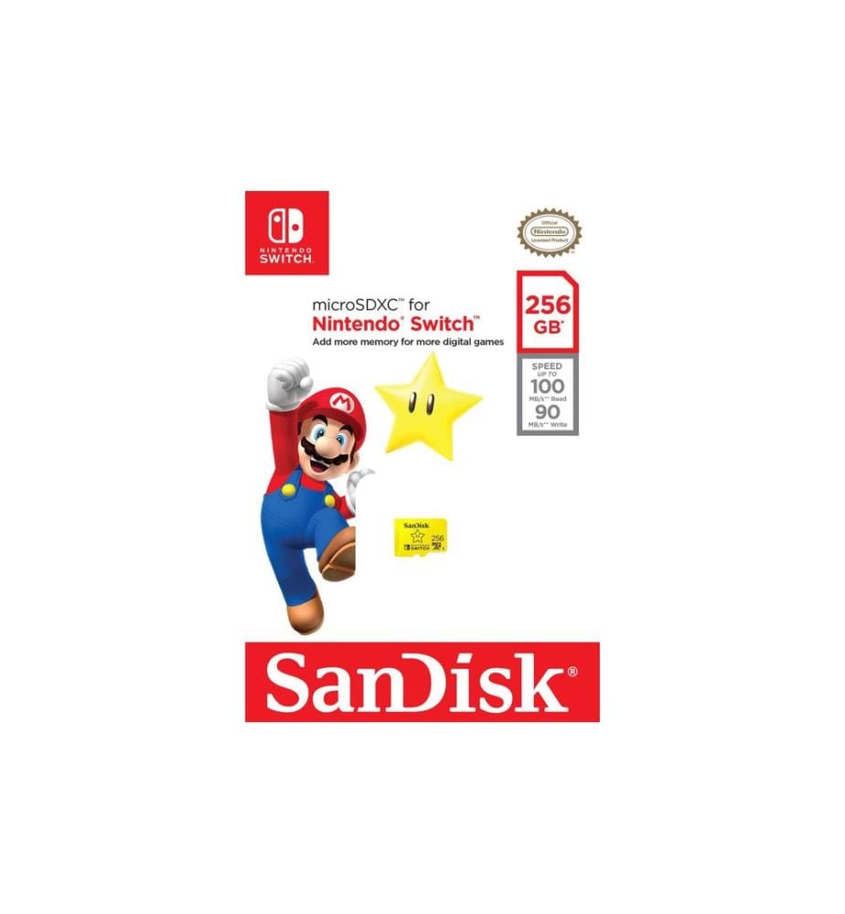 SANDISK - microSDXC-Karte Nintendo Switch U3 256 GB