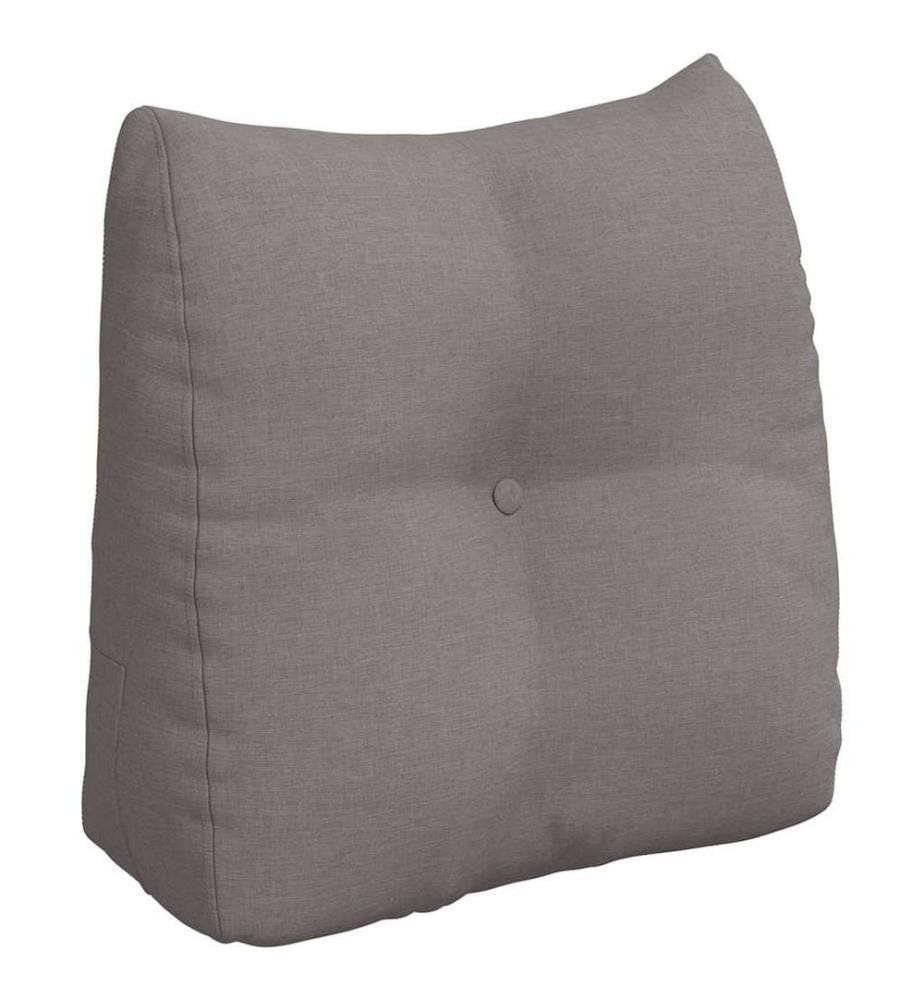 Coussin de Dos Taupe 45 x 24 x 50 cm tissu