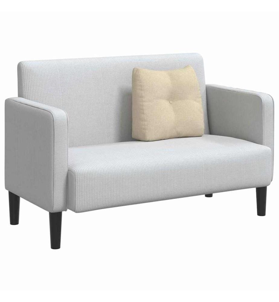 Coussin de Dos Crème 45 x 24 x 50 cm tissu