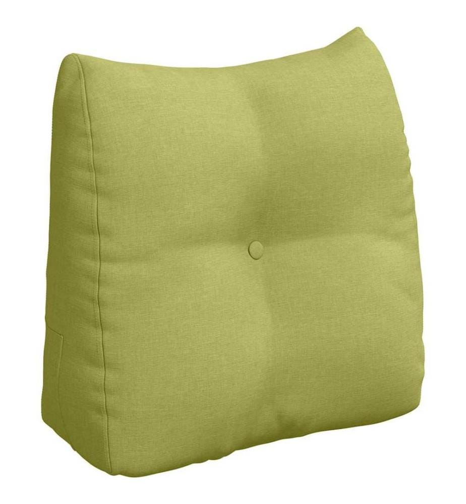 Coussin de Dos Vert clair 45 x 24 x 50 cm tissu