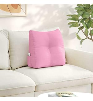 Rücken Kissen Rosa 45 x 24 x 50 cm Stoff