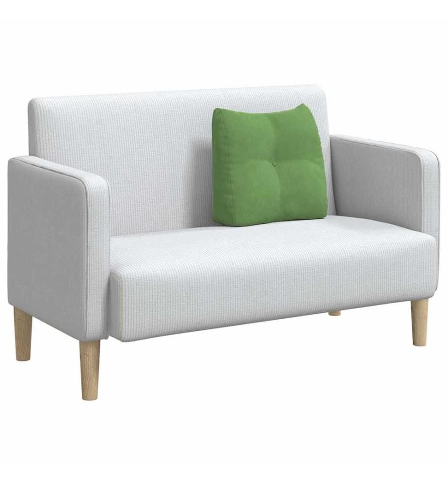 Coussin de Dos Vert clair 45 x 24 x 50 cm Velours