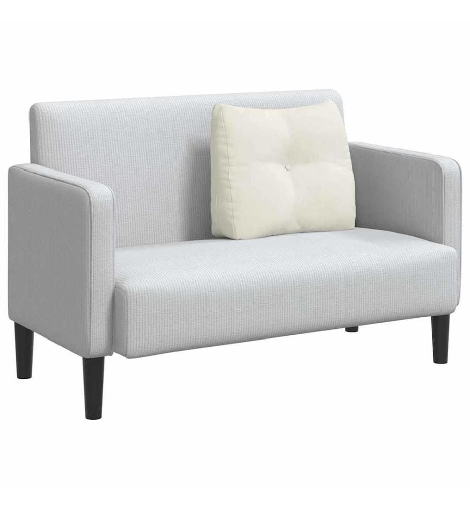 Coussin de Dos Crème 60 x 24 x 50 cm Velours