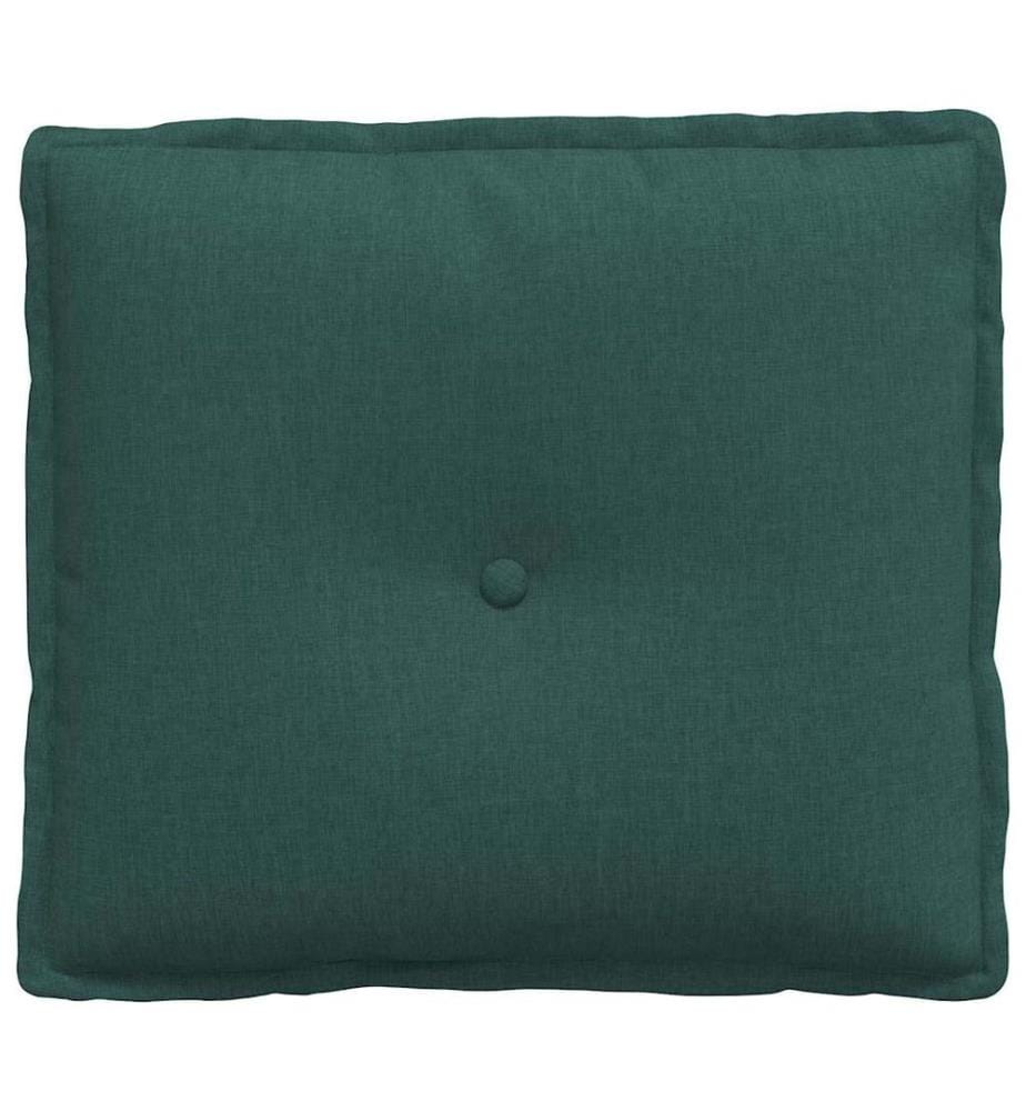 Coussin de Dos Vert foncé 50 x 19 x 45 cm tissu