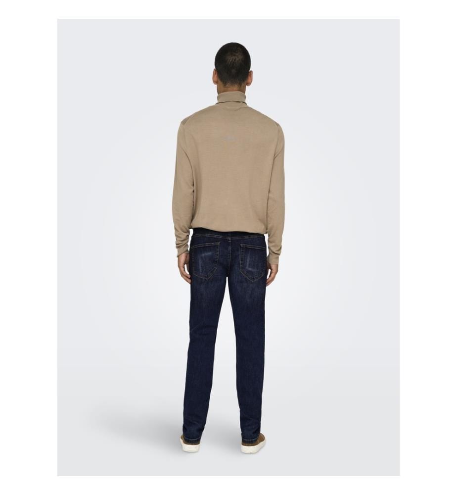 Jeans - Dark Blue Denim