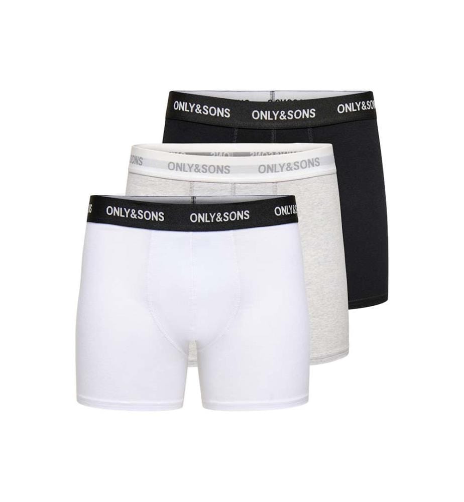 3er-Pack Unterhosen - Schwarz Weiss