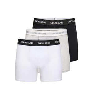 3er-Pack Unterhosen - Schwarz Weiss