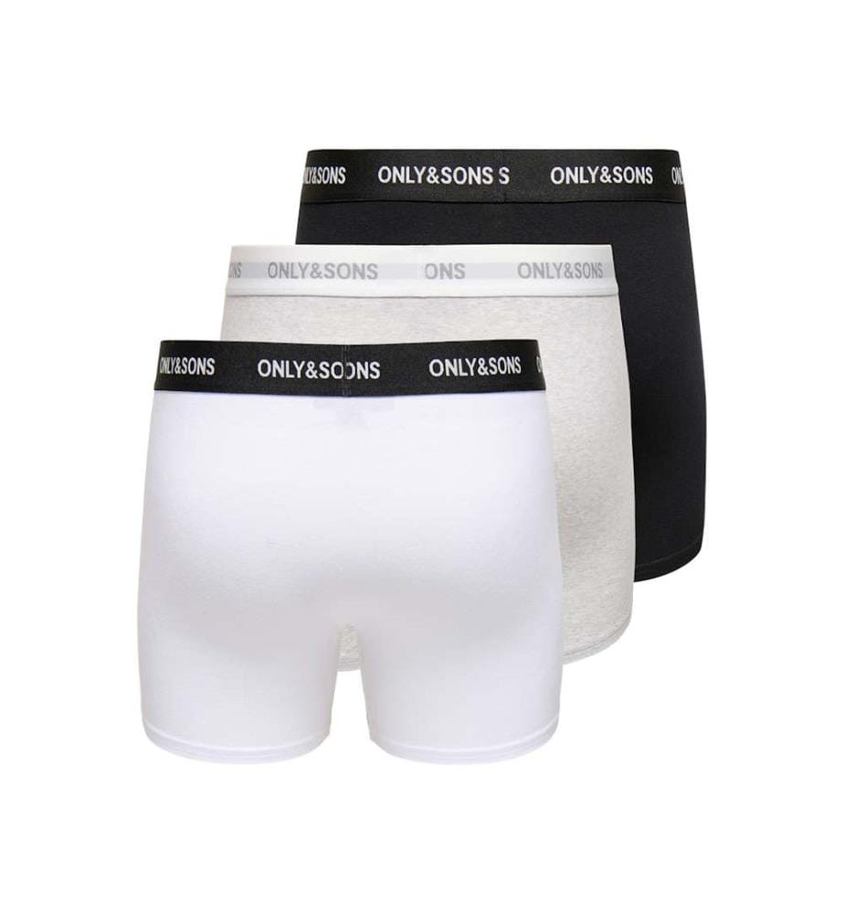 3er-Pack Unterhosen - Schwarz Weiss