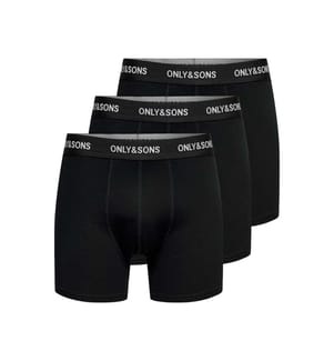 3er-Pack Boxershorts - Hellgrau