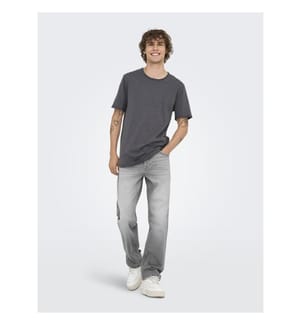 Jeans - Medium Grey Denim