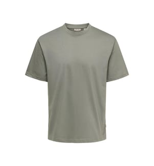 T-Shirt - Bibergrau