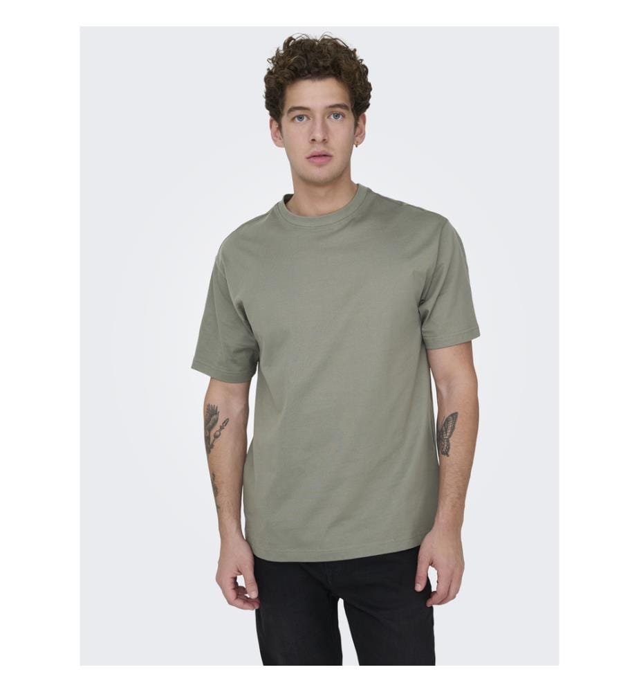 T-shirt - gris castor
