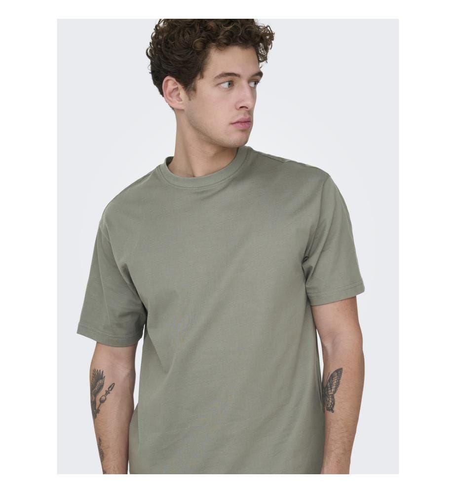 T-shirt - gris castor