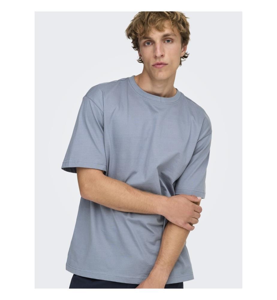 T-Shirt - steingrau