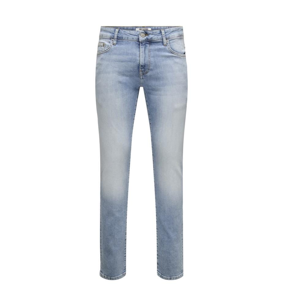 Jeans - hellblauer, verwaschener Denim