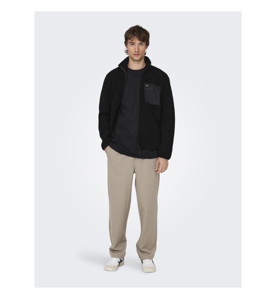 Strickjacke – Schwarz