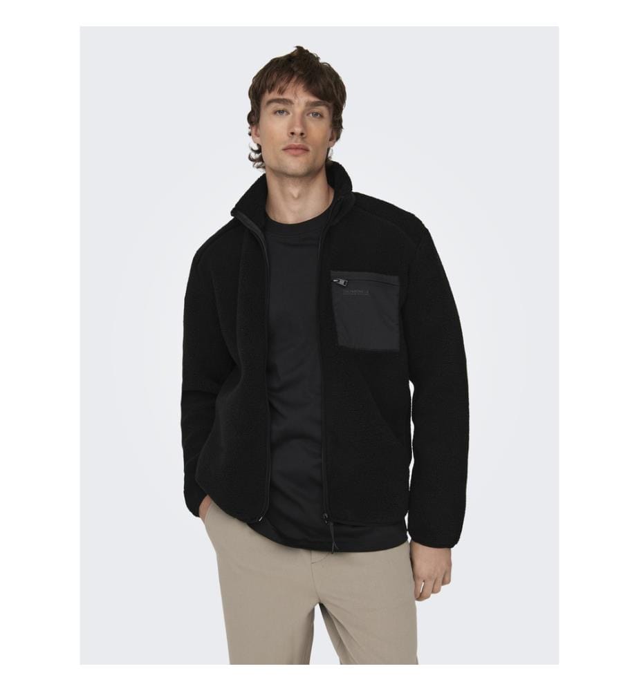 Strickjacke – Schwarz