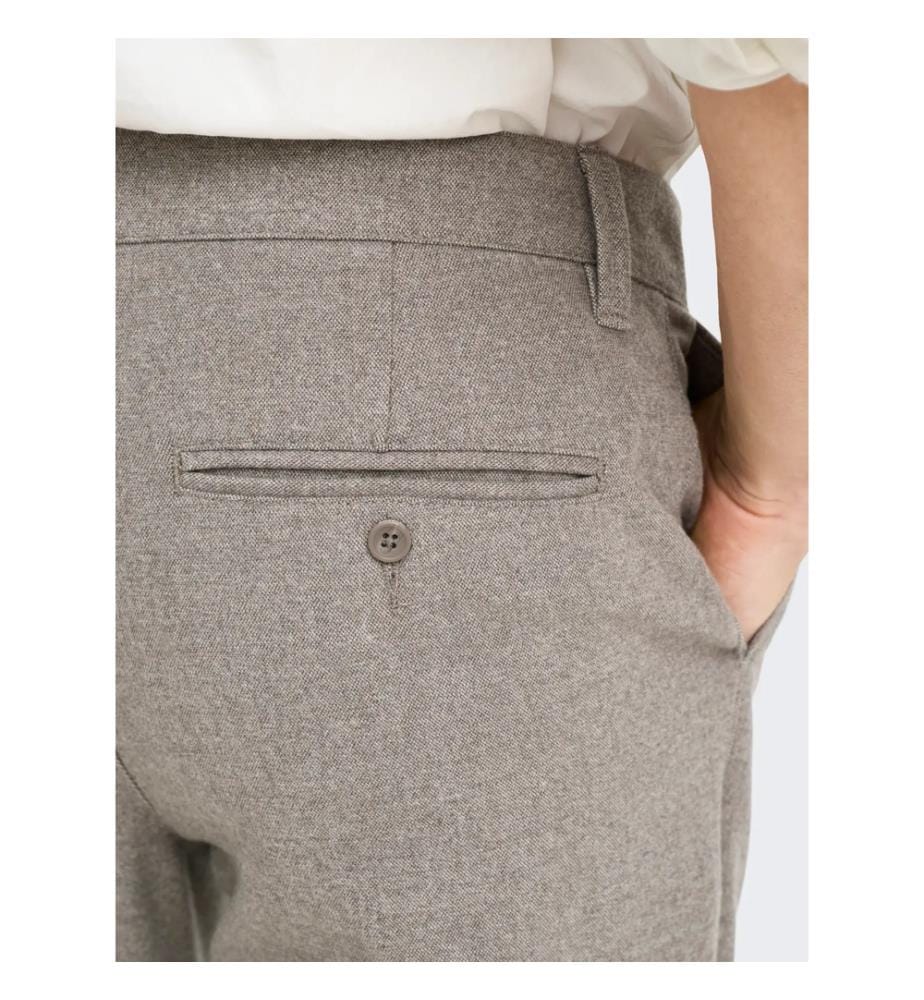 Tapered trousers in textured fabric - Falcon
