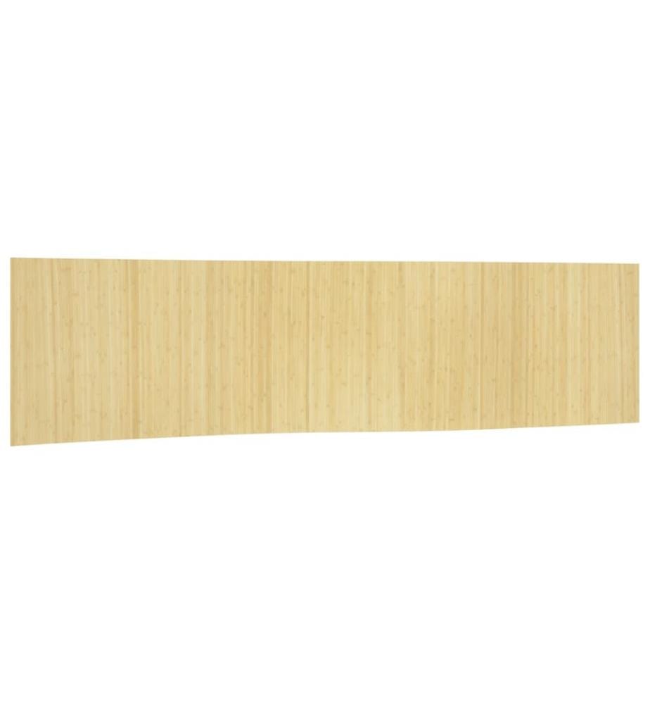 Paravent Hell Natur Breite 800 cm Höhe 165 cm Bambus