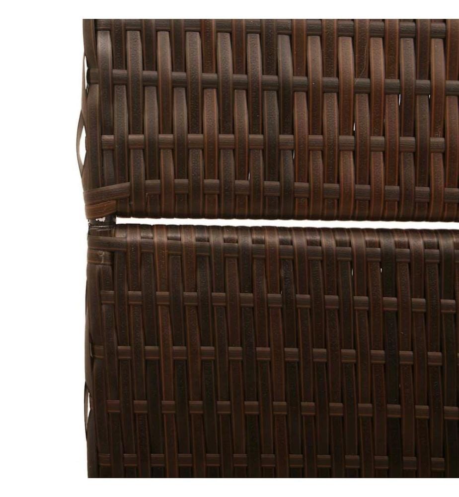 Paravent Marron 146 x 180 cm. polyrotin