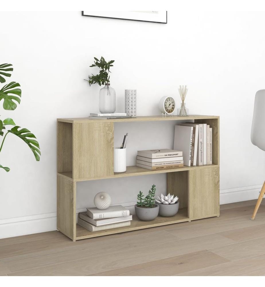 Bücherregal Sonoma-Eiche 100x24x63 cm Holzwerkstoff