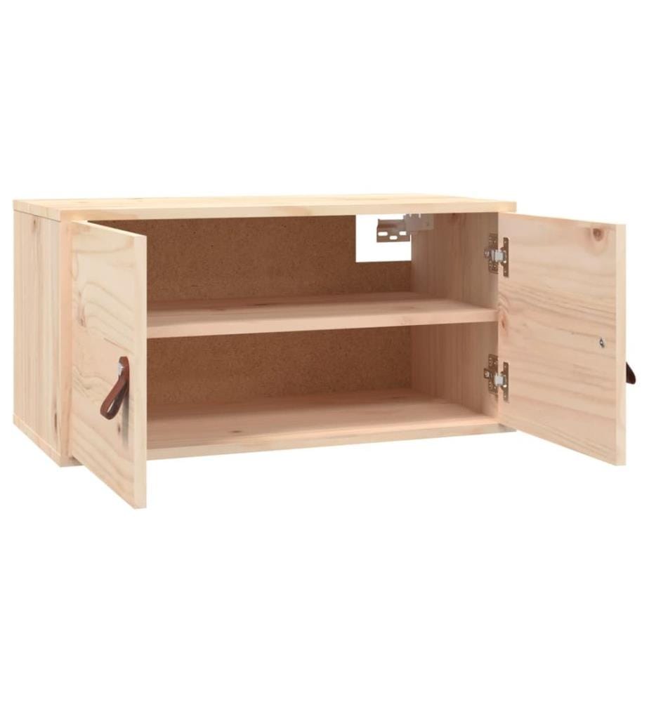 Wandschrank 60x30x30 cm Massivholz Kiefer