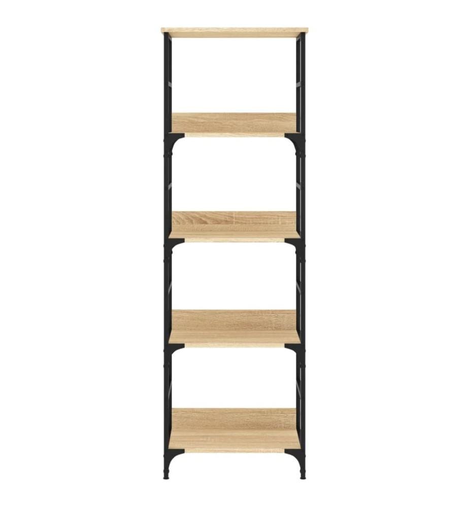 Bücherregal Sonoma-Eiche 50x33x153 cm Holzwerkstoff
