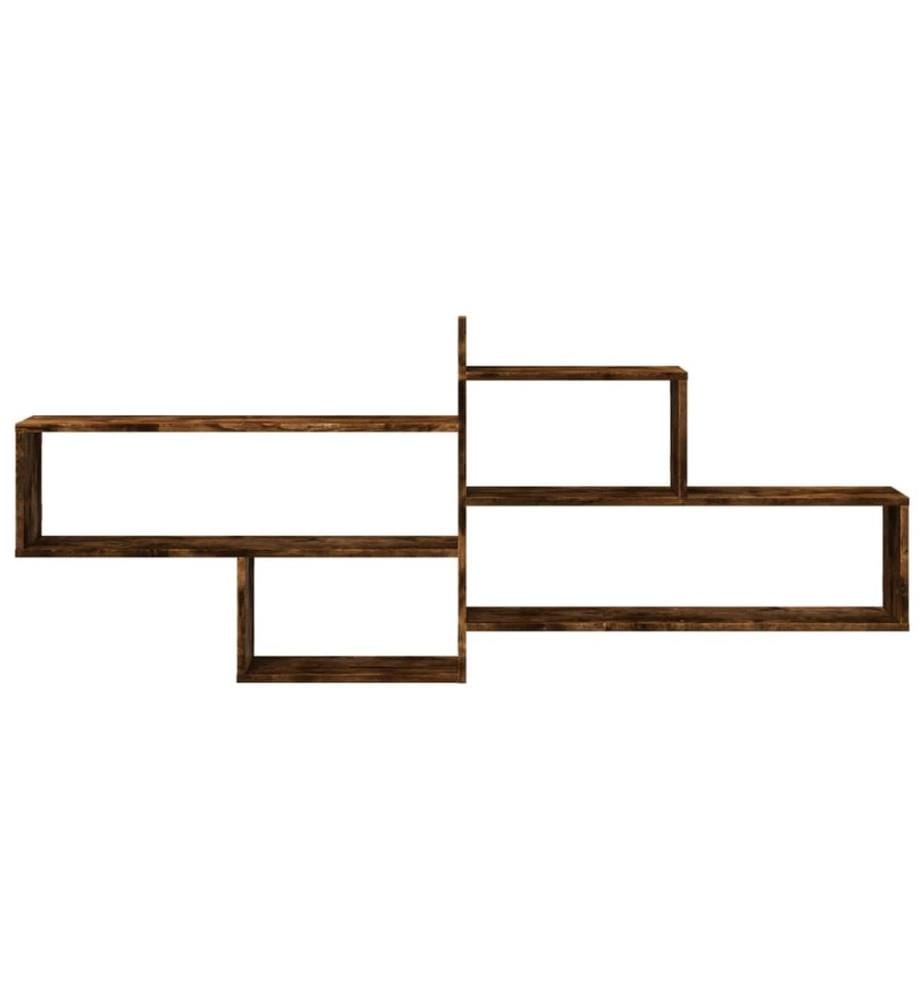 Wandregal Räuchereiche 167,5x18x68 cm Holzwerkstoff
