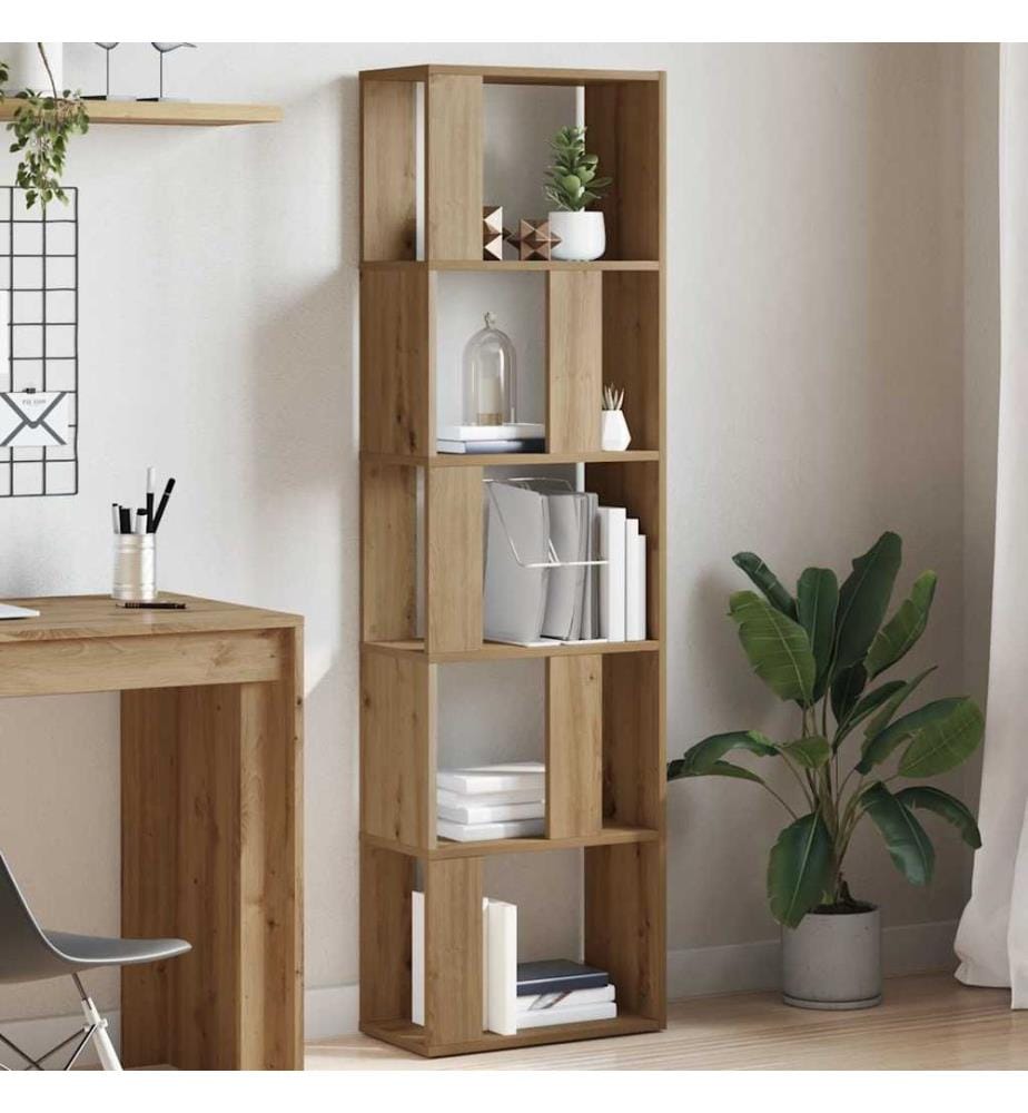 Bücherschrank Artisan-Eiche 45x24x159 cm Holzwerkstoff