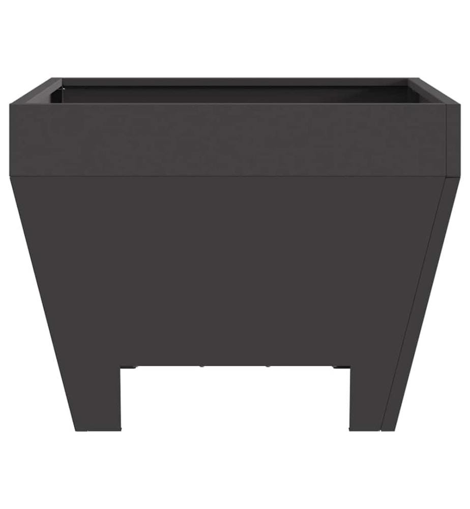 Feuerstelle Schwarz 50 x 50 x 38 cm Stahl