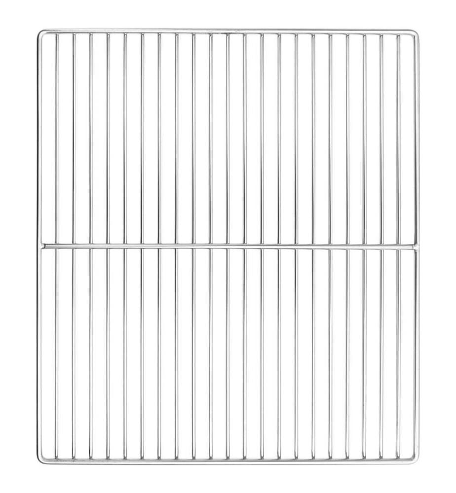 Grillrost Silber 45 x 40 cm Edelstahl