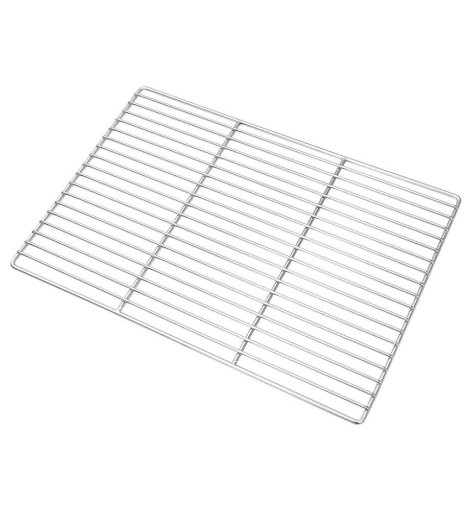 Grillrost Silber 50 x 35 cm Edelstahl